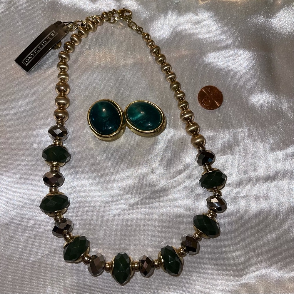 Necklace earring set new